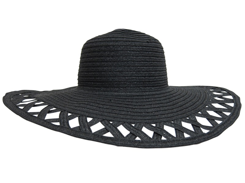 Bulk Wholesale Hat Supplier Wide Brim w:Cut Outs- Dynamic Asia