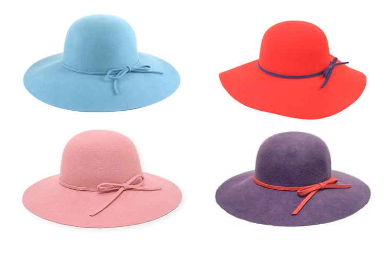 cheap felt floppy hat