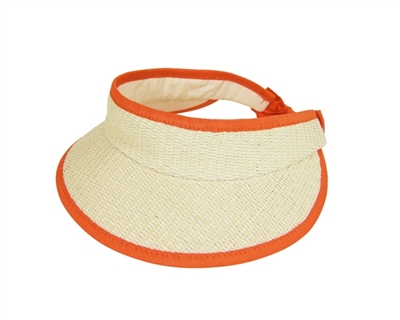 Child's Straw Sun Visor Summer Wholesale