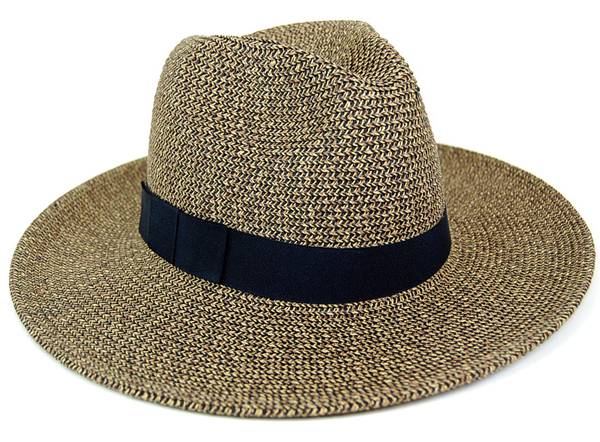 Dynamic Asia Wholesale Summer Straw Hat Supplier Neutral Paper Braid Safari Hat w/ Black Band