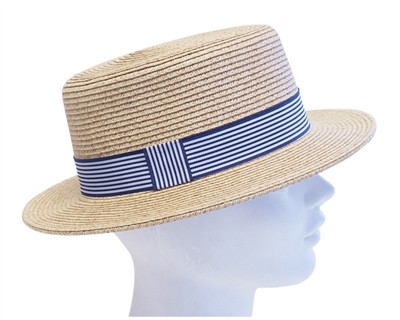 Straw Boater Hat Wholesale