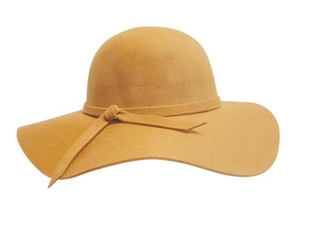 Summer Felt Hats Wholesale Wide Brim Floppy Hat-Dynamic Asia Mustard Yellow Hat