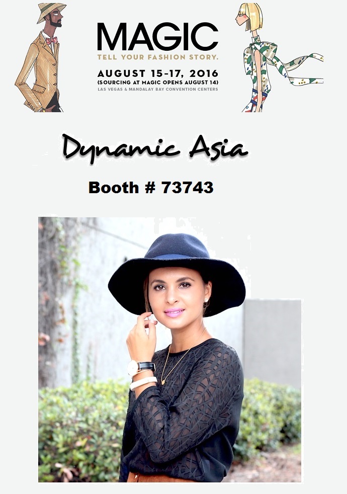 WWDMagic 2016 August - Las Vegas Fashion Trade Show - Dynamic Asia-Booth