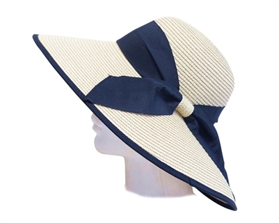 wholesale kentucky derby hats extra wide brim bow straw sun hat