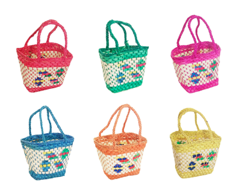 Wholesale-Easter-Baskets-kids straw bags