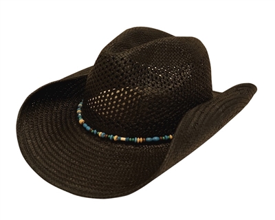 Wholeasle Womens Cowboy Hat - black