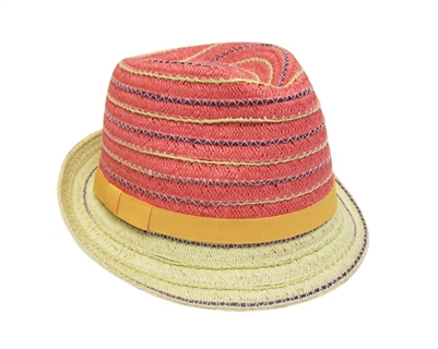 straw fedora hat wholesale