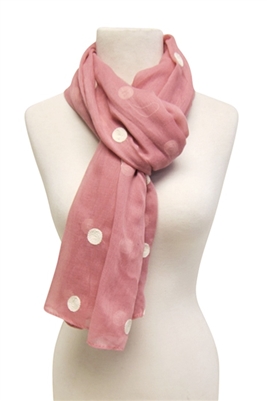 wholesale polka dot scarf