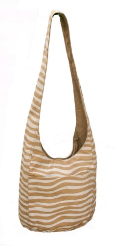 zebra canvas bag