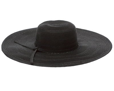 classic black wide brim starw hat bulk hats for sale