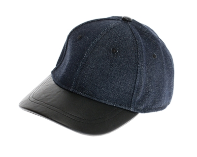 denim pu fashion cap bulk hats for sale