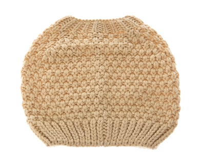 knit messy bun hats wholesale