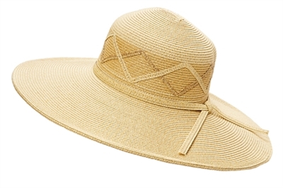 natural straw wide brim closeout wholesale hats