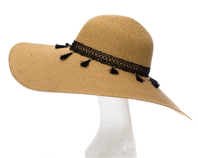 trendy wholesale floppy straw hats