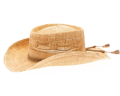 western style gambler raffia straw bachelorette party sun hats wholesale