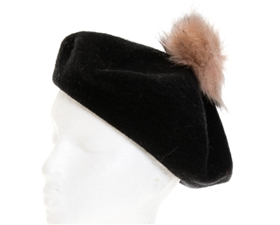 wholesale beret hats for women pom