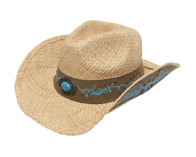 wholesale cowgirls hats straw