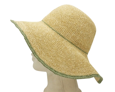 wholesale floppy straw hats beach summer hat