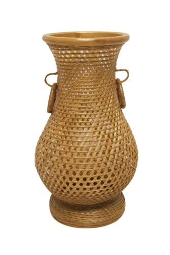 wholesale flower vases tall straw vase