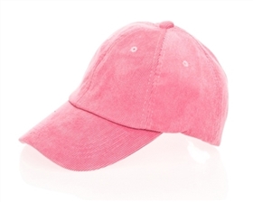 wholesale light pink corduroy baseball cap