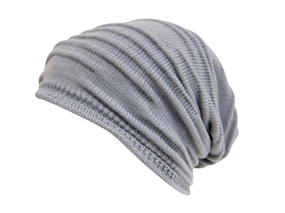 wholesale-mens-beanie-hats-grey-slouchy-beanies