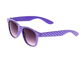 wholesale retro polka dot kids UV sunglasses