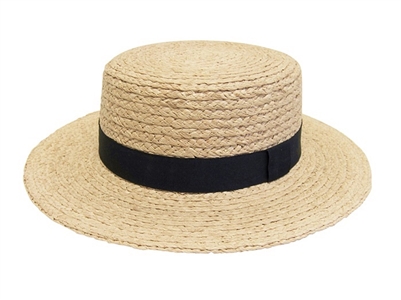 wholesale straw hats boaters women