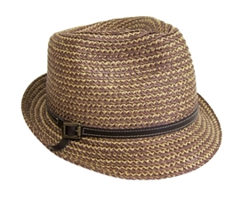 wholesale summer woven fedora dad hat