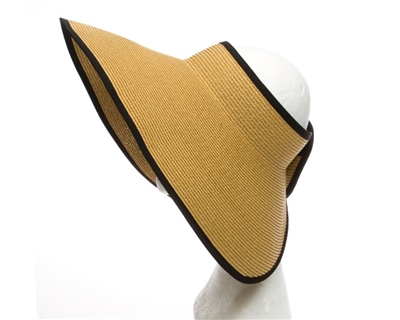 wholesale sun visors ladies straw hats DNMC Los Angeles wholesaler