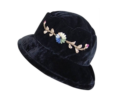 wholesale vintage velvet hats
