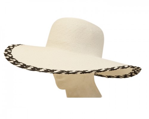 wholesale wide brim sun hats white southwestern brim