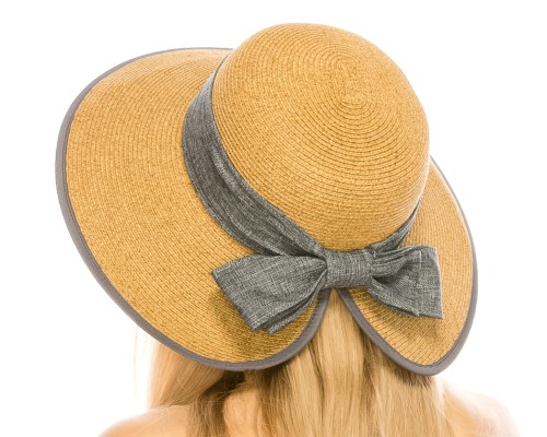 wholesale womens straw hats butterfly back hats wholesale garden hats large bow upf 50 sun protection wholesale hats