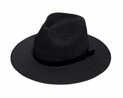 womens panama hat black