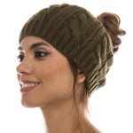 Womens Messy Bun Beanies Wholesale