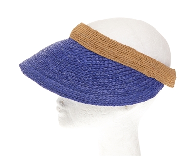 woven sun visor wholesale straw hats for women